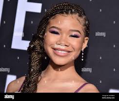 Storm Reid arriving to the €˜The Invisible Man' Los Angeles Premiere at TCL  Chinese Theatre Stock Photo