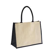 Order by 6 pm for same day shipping. Ej 202 Jute Reusable Shopping Bag Natural With Black Gusset Ecobagsnz