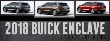 2018 Buick Enclave Color Options Palmen Buick Gmc Cadillac
