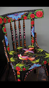 Love This Whimsical Furniture Painted Furniture Painted Chairs