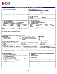 Whilst care and effort has been taken to ensure the accuracy of the information provided herein, uob kay hian securities (m) sdn bhd does not warrant the information expressed or implied is absolutely true, correct, timely or fit for any particular purpose or use. Uob Instruction Form Fill Online Printable Fillable Blank Pdffiller