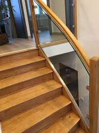 Shop beautiful glass stair railing systems at great prices at the stairway shop! Glass Stair Railing Both Aesthetic And Safe My Laminated Glass