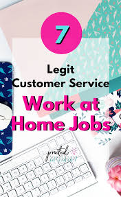 7 Legitimate Work At Home Customer Service Jobs In 2020 Customer Service Jobs Customer Service Quotes Working From Home