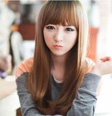 Short cute layered light brown hair. 25 Gorgeous Asian Hairstyles For Girls