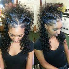 Goddess Braid Updo Nice Even If U Have A Weave With A Part In The Middle This Will Be A Nice Way To Style Ur Ha Goddess Braids Updo Goddess Braids
