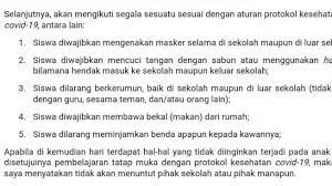 Surat pernyataan kepala sekolah ihwal kesiapan penyelenggaraan pembelajaran tatap muka di sekolah/madrasah menjadi salah satu patokan yang mesti dipenuhi oleh satuan pendidikan baik sekolah/madrasah untuk sanggup menyelenggarakan pembelajaran tatap wajah di sekolah. Viral Dindik Enggan Tanggung Jawab Jika Siswa Tertular Covid 19 Saat Kbm Suara Banten