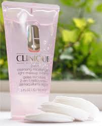 clinique 2 in 1 cleansing micellar gel
