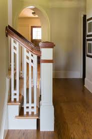Sensational wood interiors provides beautiful custom handrails and custom wood or metal features such as volutes, risers, stair nosings, and 'post to post' or 'over the top' rail systems add personality. Wooden Baluster System Southern Staircase Artistic Stairs
