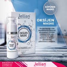 Jellian Oksijen Maske Oksijen Bakimindan Zengin Kopuge Donusur Ve Oksijen Ile Cilde Canlilik Kazandirmaniza Yardimci Olur Sabun Icermeyen Ve Yag Makyaj Deri