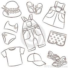Image result for kids clothes clip art