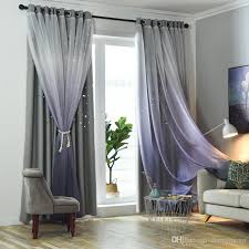 Patchwork efektli emprime tül perde. Satin Al Salon Yatak Odasi Mutfak Tul Perde Ve Windo Icin Blackout Perdeler Icin Gradient Renk Yildizi Pencere Perde Tl1 041 93 Tr Dhgate Com