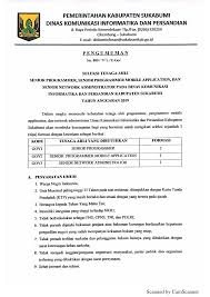 Lowongan kerja di sukabumi maret 2021 temukan loker terbaru yang sesuai dengan lokasi, pendidikan, dan minat anda. Universitas Komputer Indonesia