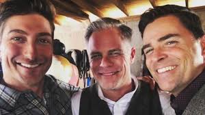 Daniel Lissing Martin Cummins And Kavan Smith Filming When Calls The Heart Daniel Lissing Jack And Elizabeth Hallmark Channel Home for christmas, and catch a new episode each week from season 7 leading up to the season 8. daniel lissing martin cummins and
