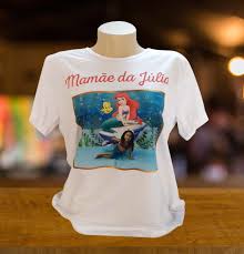 Camisetas Personalizadas Mae Pai E Filha Camisetas Personalizadas Pequena Sereia Papai E Mamae Camiseta Masculina Camisetas Personalizadas Camisetas