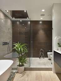 So a contemporary bathroom needs to feature straight, clean and neat line. Newest Pics Modern Contemporary Bathroom Style Really Like The Appearance Of A Conte Modern Contemporary Bathrooms Modern Bathroom Decor Modern Bathroom Design