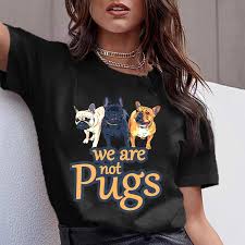 T Shirt Women Dachshund Pug Teckel Harajuku Cute French Bulldog Frances  German Shepherd T-shirt Funny Pit Bull Tshirt Top Female günstig kaufen —  Preis, kostenloser Versand, echte Bewertungen mit Fotos — Joom
