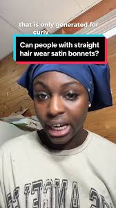 Can people with straight hair wear satin bonnets? Yes! Satin bonnets are  not limited to one specific hair type, meaning anyone can wear one. If you  want to learn more about satin bonnets, check out my ...