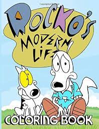 School's out for summer, so keep kids of all ages busy with summer coloring sheets. Rockos Modem Life Coloring Book Rockos Modem Life Fantastic Adult Coloring Books For Men And Women Color To Relax Barnes Morgan 9798662822382 Amazon Com Books