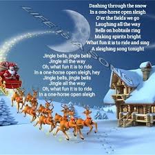 The horse was lean and lank, misfortune seemed his lot; Life Is A Song Dashing Through The Snow In A One Horse Open Sleigh O Er The Fields We Go Laughing All The Way Bells On Bobtails Ring Making Spirits Bright What Fun
