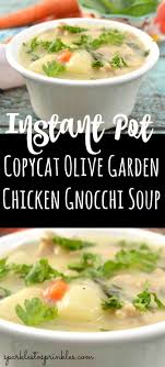 Maybe you would like to learn more about one of these? Instant Pot Copycat Olive Garden Chicken Gnocchi Soup Sparkles To Sprinkles