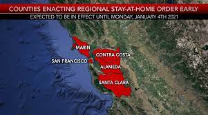 The latest measures follow a safer at home order by the city of los angeles on thursday and a 'shelter in place order for the san francisco bay area on tuesday. 5 Bay Area Counties Enact Stay At Home Orders Early Kron4