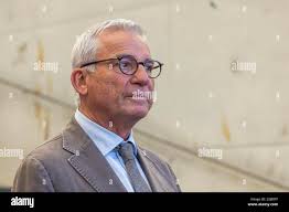 Thomas Strobl, ritratto (CDU, Ministro dell'interno e Vice primo Ministro  del Baden-Wuerttemberg). Polizia di Baden-Wuerttemberg anti-terrorismo Foto  stock