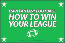 Espn Fantasy Football Strategies To Conquer Your League Espn Fantasy Football Fantasy Football Fantasy Football Strategy