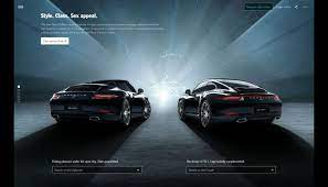 ブランドの名に恥じない超高級感 porsche black edition の特設サイトが目を疑う完成度で登場 webgl 総本山 ブランド 高級車 特設サイト