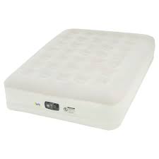 Serta 16 Raised Queen Size Air Mattress With Internal Ac Pump Air Mattress Mattress Ac Pump