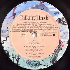 He used groundbreaking xerography with a cheeky wink, sweetly reflecting his subjects and repurposing ordinary objects as tools for lyric migration. Talking Heads Little Creatures