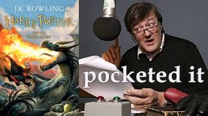 As well as making the audiobook. Stephen Fry Pocketed It J K Rowling S Harry Potter Revenge Youtube
