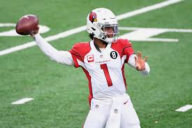 Quarterback kyler murray #1 of the arizona cardinals stands in the pocket and passes the ball in the second quarter against the new york giants at metlife stadium on december 13, 2020 in east rutherford, new jersey. Nfl Uniform Power Rankings Arizona Cardinals Have Nfl S Worst Uniforms