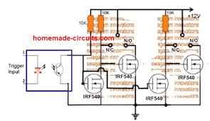 Applications include, but are not limited to: Spdt Solid State Relay Circuit Using Mosfets For Heavy Duty Loads