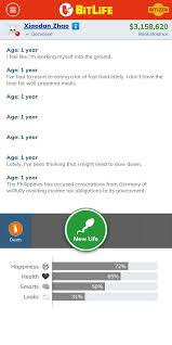 Often, we desire to become like someone in life but are stuck up with our careers and academics. Bitlife On Twitter