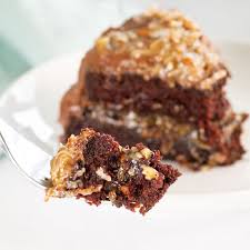 In a bowl, microwave the chocolate and water until melted. Vegan German Chocolate Cake Video Mindful Avocado