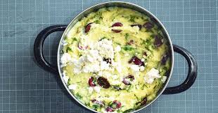 Puree Mit Feta Und Oliven Rezept Lebensmittel Essen Rezepte Feta