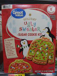 Great prices, from multiple stores. Great Value Holiday Ugly Sweater Sugar Cookie Kit Jpeg The Impulsive Buy
