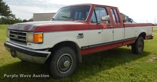 1991 ford f250 xlt lariat supercab pickup truck in emporia ks item dg1156 sold purple wave 1991 ford f250 xlt lariat supercab