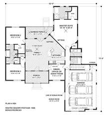 This collection includes many vacation home plans, including designs for sloping lots with a view. Southern House Plan With 4 Bedrooms And 3 5 Baths Plan 7676