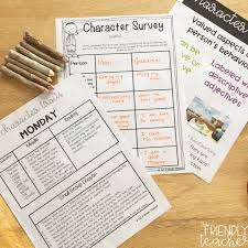 Teaching Character Traits In Upper Elementary The Friendly