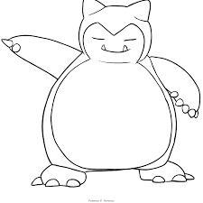 2) click on the coloring page image in the bottom half of. Snorlax From Pokemon Coloring Page