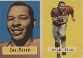 1957 Topps #129 Joe Perry DP Near Mint+ 49ers DP ID:439902