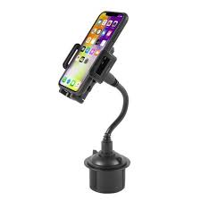 This hussell car phone mount uses your car's air vents to secure its base, while its magnetic design keeps your smartphone attached. Insten Car Cup Holder Mount With Long Adjustable Arm And Rotatable Cradle With Quick Release Button For Cell Phone Iphone Gps Universal Black Target