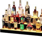 Amazon.com: MESAlLUP 60 Inch 3 Tier Lighted Liquor Bottle ...