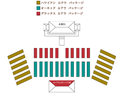 Paradise Cove Luau Seating Chart Japanese Paradise Cove Luau
