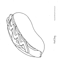 And it's best to do it with the whole family over a cup of your favorite tea or hot chocolate. Online Coloring Pages Coloring Page Hot Dog The Food Coloring Download And Print Free