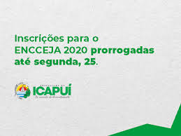 Simulados da prova encceja 2020. Inscricoes Para O Encceja 2020 Se Encerram Nesta Sexta Feira