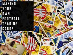 Create text inserts for any size wristband. Make Your Own Football Trading Cards