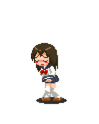 MojiQue Sprite Sheets and Animations - Artwork and CG Sets - Omorashi