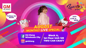 Gm Klang Wholesale City Malaysia Gm Klang Monthly Live Special With Erissa Puteri X Two Can Craft Facebook